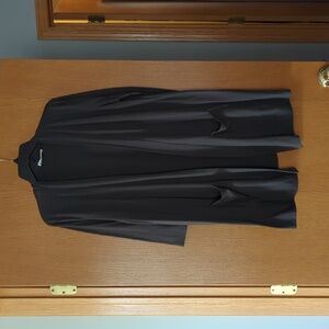 Gray Long Cardigan, Large
